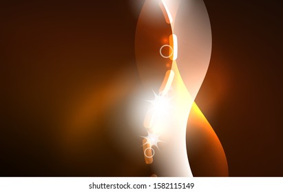 Neon abstract background. Background decoration. Trendy graphic design. Abstract magic light background.