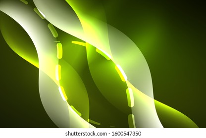 Neon fondo abstracto. Decoración de fondo. Diseño gráfico de moda. Resumen del fondo mágico de la luz.