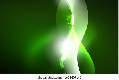 Neon abstract background. Background decoration. Trendy graphic design. Abstract magic light background.