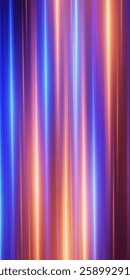 Neon abstract background of light lines and effects.