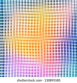 Neon abstract lines design background vector