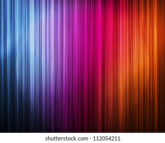 Neon abstract lines design on dark background vector