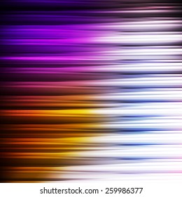 Neon abstract lines design on dark background vector