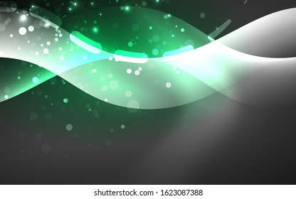 Fondo de línea ondulada abstracta. Decoración de fondo. Diseño gráfico de moda. Resumen del fondo mágico de la luz.