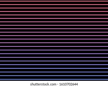 Neon abstraction in the style of cyberpunk. Vector illustration.
