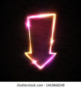 32,937 Neon arrow sign Images, Stock Photos & Vectors | Shutterstock