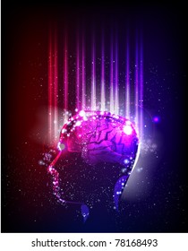 neon background