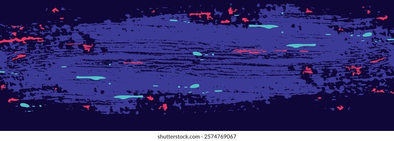 neon background brush game blue pink purple banner abstract paint stain vintage modern wrap car sticker. sports, vector.