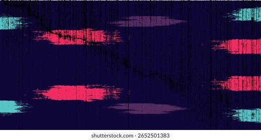 neon background brush game blue pink purple banner abstract paint stain vintage modern car wrap sticker,