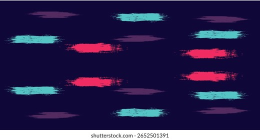 neon background brush game blue pink purple banner abstract paint stain vintage modern car wrap sticker,