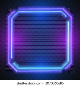 Neon background design