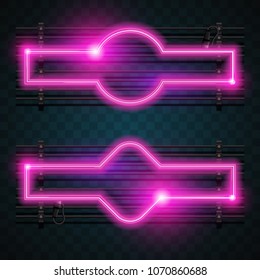 Neon background design