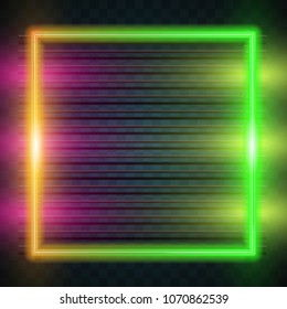 Neon background design