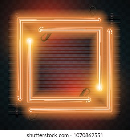 Neon background design