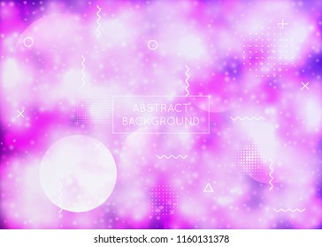Neon background with liquid purple shapes. Luminous fluid. Fluorescent cover with bauhaus gradient. Graphic template for placard, presentation, banner, brochure. Bright neon background.