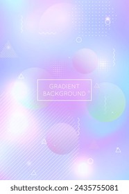 Neon Background. Motion Flyer. Magic Business Backdrop. Minimal Shape. Violet Shiny Fluid. Soft Layout. Hipster Design. Memphis Dots. Blue Neon Background