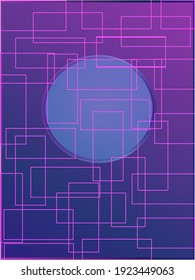 Neon Background Vector Illustration. Cyber Punk Design