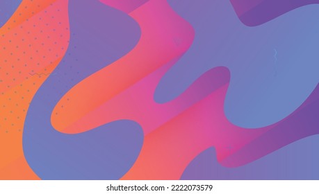 Neon Banner. Color Landing Page. Multicolor Presentation. Mobile Page. Flow Minimal Design. Pink Memphis Cover. Digital Background. Modern Screen. Lilac Neon Banner