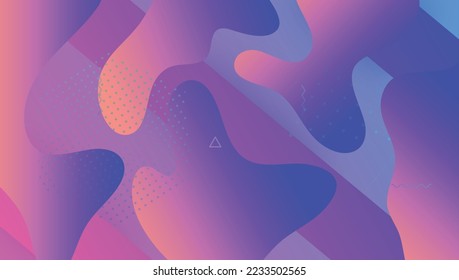 Neon Banner. Color Landing Page. Mobile Frame. Fluid Cover. Purple Graphic Poster. Art Geometric Design. Technology Illustration. Minimal Element. Violet Neon Banner