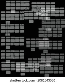 Fondo negro neón: Gris negro 