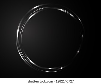 Neon black frame
