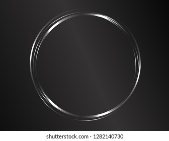 Neon black frame