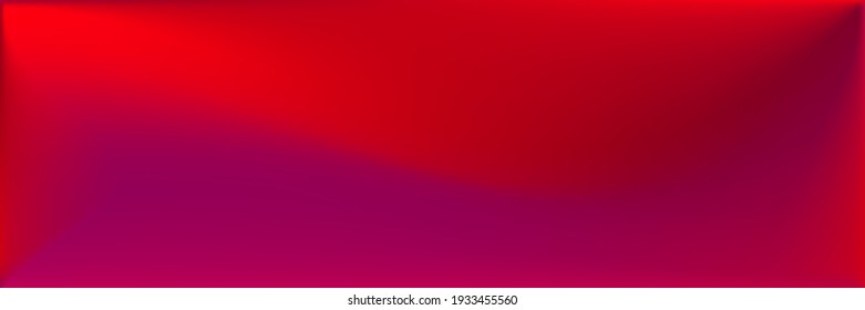 Neon Blank Dunkelblau Wavy Gradient Mesh. Lebhafter, lebendiger, rosa Originalhintergrund. Modernes, rotes Design, Hintergrund. Dunkles Blut Wavy Gradient Mesh. Helle Farbblut unscharfe Textur Illustration.
