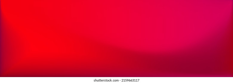 Neon Blank Vivid Original Background. Dark Blood Wavy Gradient Mesh. Bright Red Blood Wavy Gradient Mesh. Color Vibrant Rose Smooth Surface Illustration. Dark Blank Smooth Surface Backdrop.