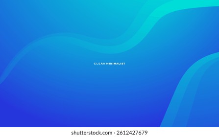 Neon Blue Abstract Background, eps 10