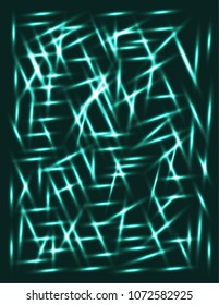Neon blue background