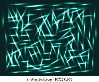 Neon blue background