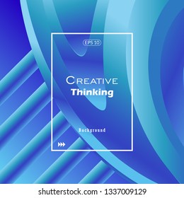 neon blue with modern background illustration, with gradient. Can be used at an event and Can be used in card, book, poster, wallpaper, journal, cover, flyer and more