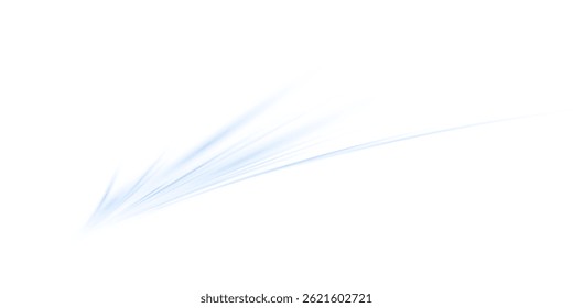 neon blue rays, vector abstract background. Futuristic speed lines and glowing light trails. Technology-inspired design, road light effects, modern and dynamic.	