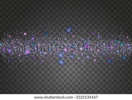 Neon Burst. Cristal Design. Digital Ribbon. Rainbow Sparkle. Iridescent Background. Laser Pattern. Light Surprise Cristals. Purple Glare Paper. Pink Neon Burst