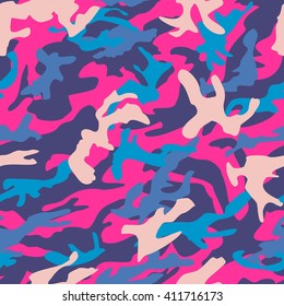 Neon Camouflage Pattern