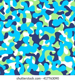 Neon Camouflage Pattern