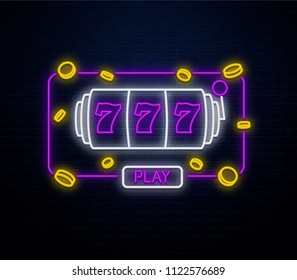 3,773 Slot machine neon Images, Stock Photos & Vectors | Shutterstock