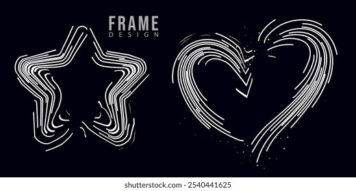 Diseño de círculo de neón, diseño abstracto de círculo, efecto de neón