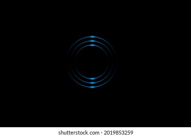 Neon Circle with modern glowing round frame with empty space for text Abstract Bright Neon Loop with transparency, vibrant colors, flames, illustrations for ads, banners, cards.