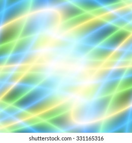 Neon circles. Abstract bright neon background.