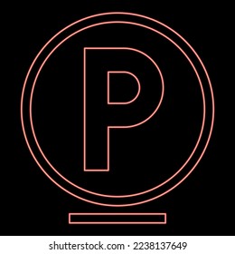 Neon cleaning with the use of gasoline pure alcohol hydrocarbon chlorine ethylene monochlorotrichloromethane easy mode Clothes care symbols Washing concept Laundry sign red color vector illustration