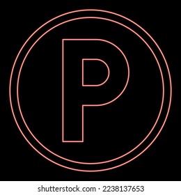 Neon cleaning with the use of gasoline pure alcohol hydrocarbon chlorine ethylene monochlorotrichloromethane Clothes care symbols Washing concept Laundry sign red color vector illustration image flat