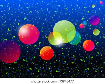 Neon color background