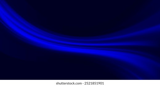 Neon color glowing lines background, high-speed light trails effect. Modern abstract high-speed light motion effect on black background. Light motion effect, slow