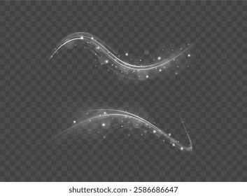 Neon color glowing lines background, Glowing wave swirl, impulse cable lines. High-speed light trails effect. Futuristic dynamic motion technology. Png, neon, line, blur, beam, ray, abstract, energy, 