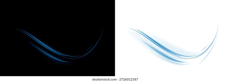 Fondo de líneas brillantes de color neón, remolino de onda brillante, líneas de cable de impulso. Efecto de rastros de luz de alta velocidad. Tecnología de movimiento dinámico futurista. Png, neón, línea, desenfoque, haz, rayo, abstracto, energía,