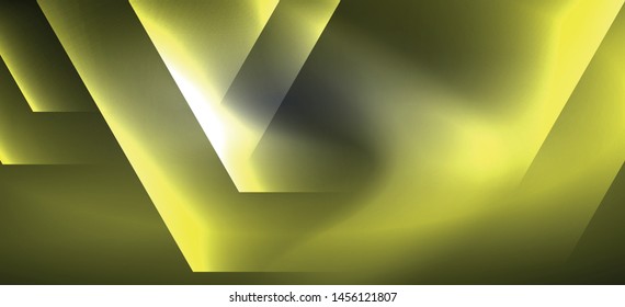 Neon color hexagon shapes, lines on black background. Modern template for web backdrop design. Abstract geometric frame. Vector futuristic template background.