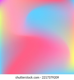 Neon Color Light Yellow Pastel Swirl Gradient Mesh. Pink Dynamic Blurred Blue Water Gradient Backdrop. Fluid Green Purple Multicolor Happy Wallpaper. Rainbow Liquid Curve Wavy Smooth Surface.