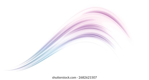 Neon color rays vector abstract background. Futuristic technological style. Abstract background with speed lines. Vector illustration. Futuristic. The light lines of the road are blue png