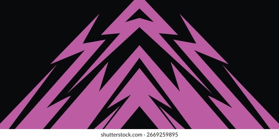 Neon Colored Lightning Strike Gradient on Dark Background